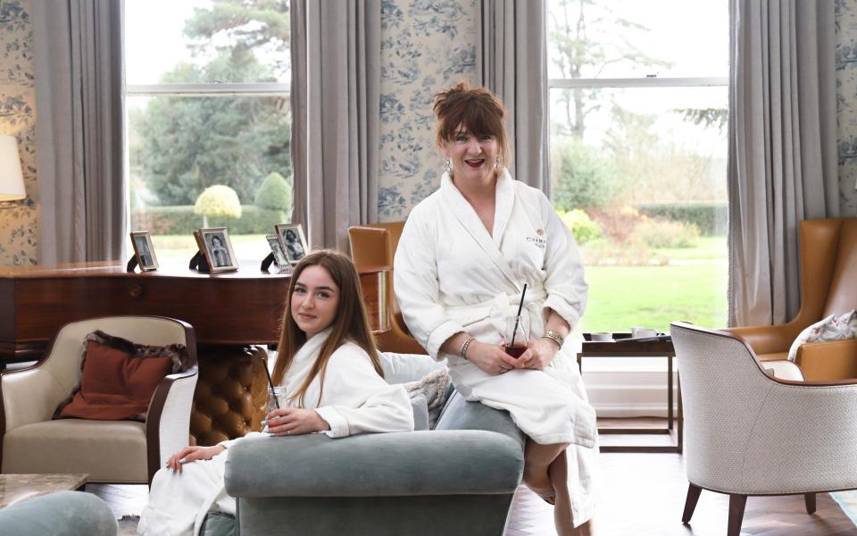 Judith and her daughter at Champneys Tring - John Lawrence