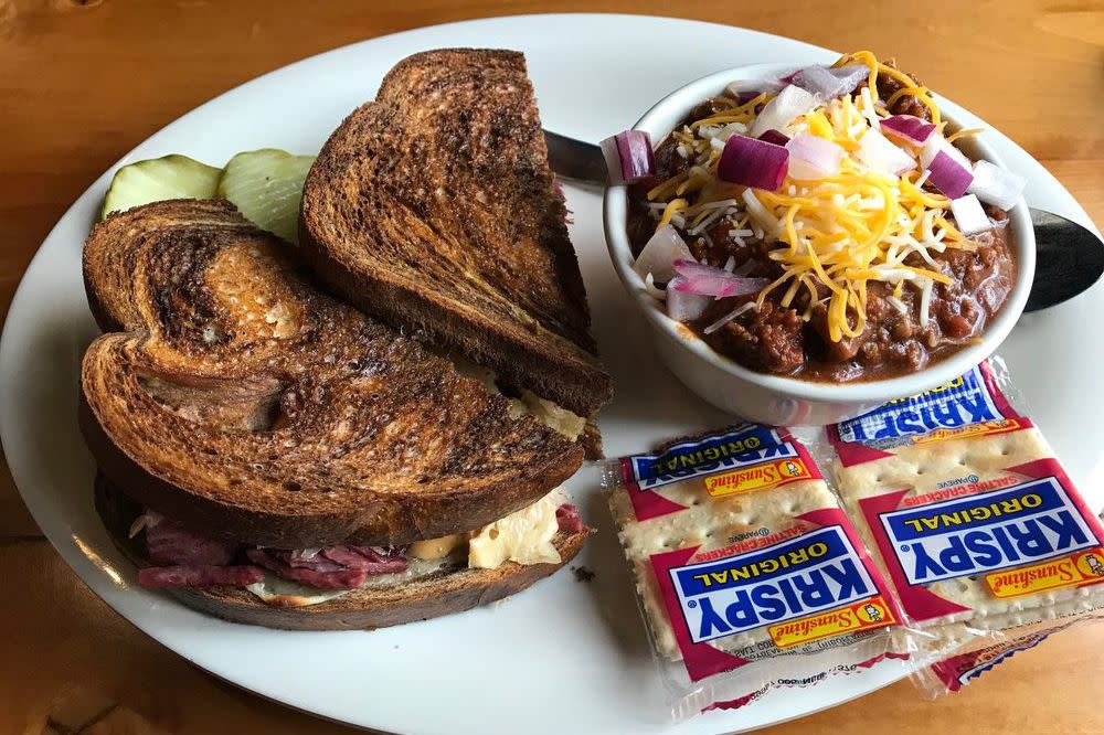 Reuben Sandwich, Crescent Moon in Omaha