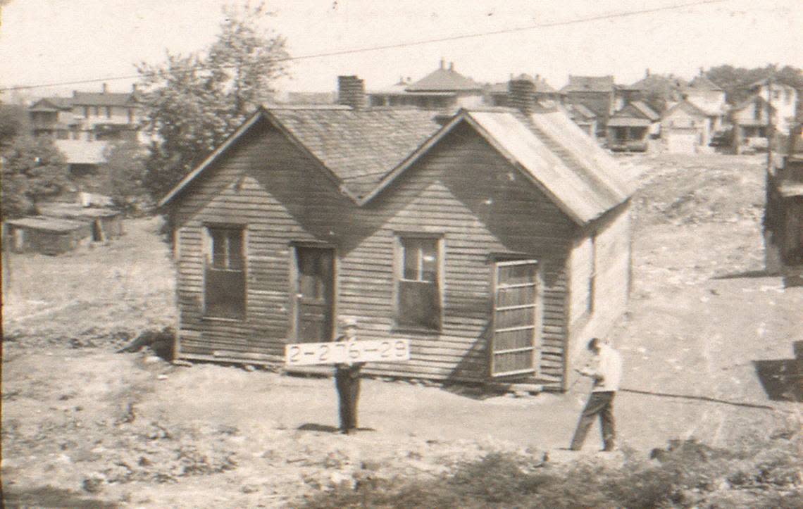 A Belvidere Hollow house in 1940.