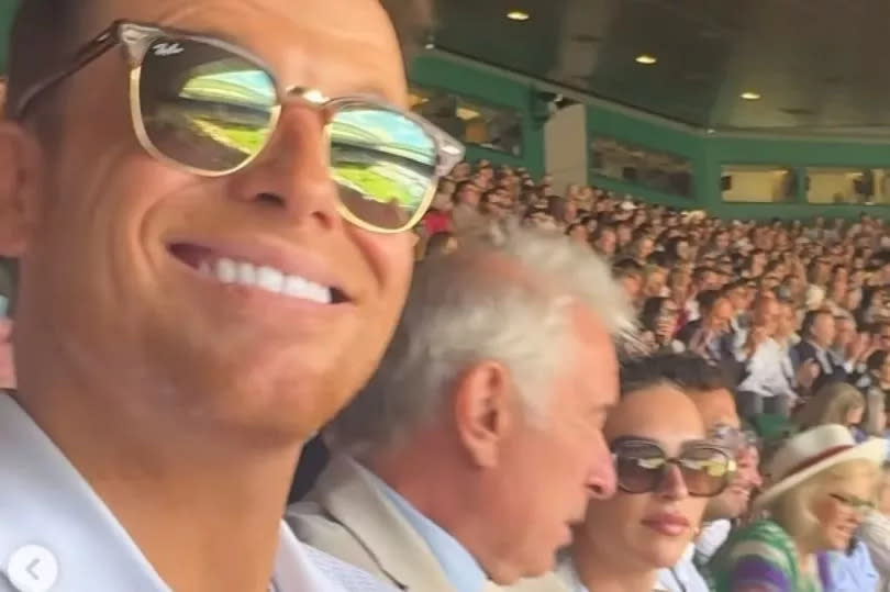 Joe headed to Wimbledon while Stacey was away filming -Credit:Joe Swash Instagram