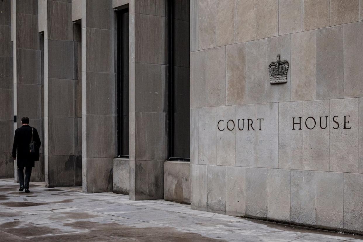 The Ontario Courthouse at 361 University Avenue in Toronto. Earlier this week, the Ontario government announced a former vice-president of the Progressive Conservative party was appointed as a judge in Toronto. (Christopher Katsarov/Canadian Press - image credit)