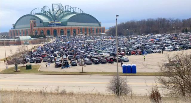 Brewers Brewers Way T-shirt Miller Park American Family 