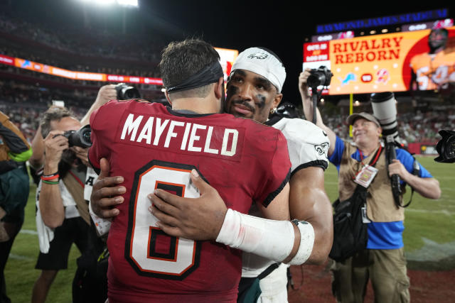 Baker Mayfield's bumpy ride: Buccaneers struggle against Eagles and fans  let them have it