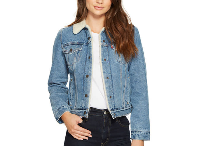 Sherpa Denim Jacket