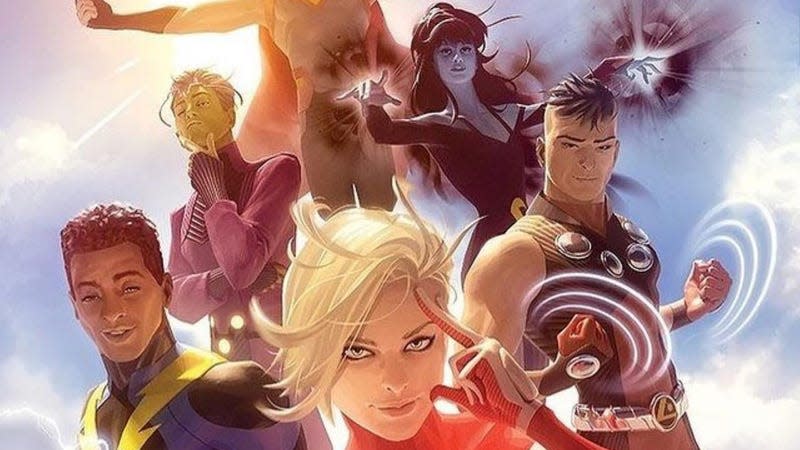 Cover art for DC Comics' Legion of Super Heroes (2021) #4. 