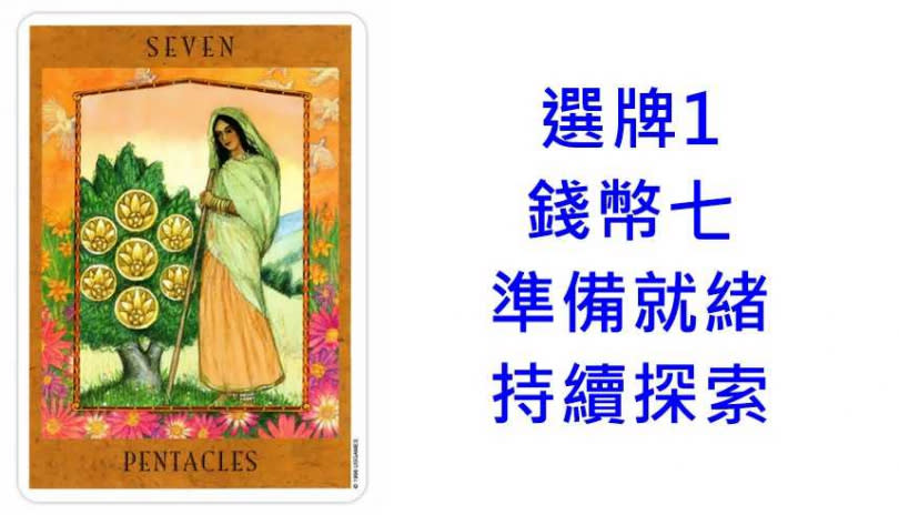 本次塔羅牌使用《女神塔羅Goddess Tarot》美國遊戲公司U.S. Games Systems, Inc. 出版。