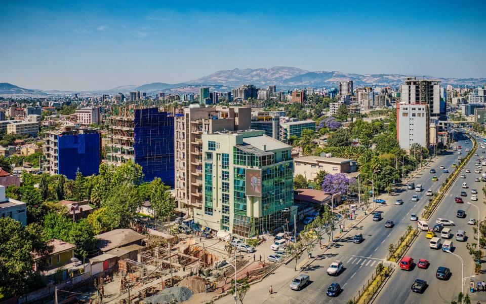 Addis Ababa is Ethiopia's sprawling capital - Getty
