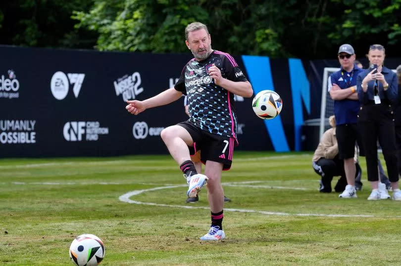 Lee Mack is once again joining the World XI -Credit:PA