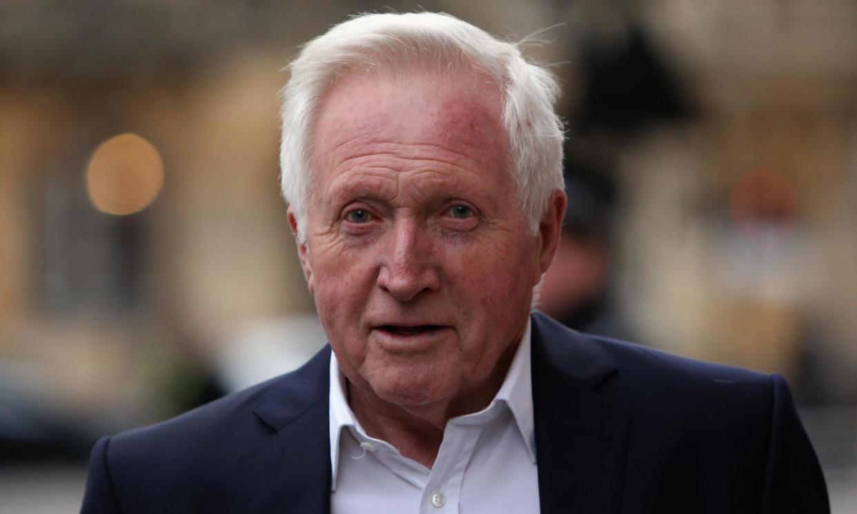 <span>‘The exit poll is the bane of the broadcaster’s life.’ David Dimbleby arrives for a live TV debate during the 2015 election campaign.</span><span>Photograph: Dan Kitwood/Getty Images</span>