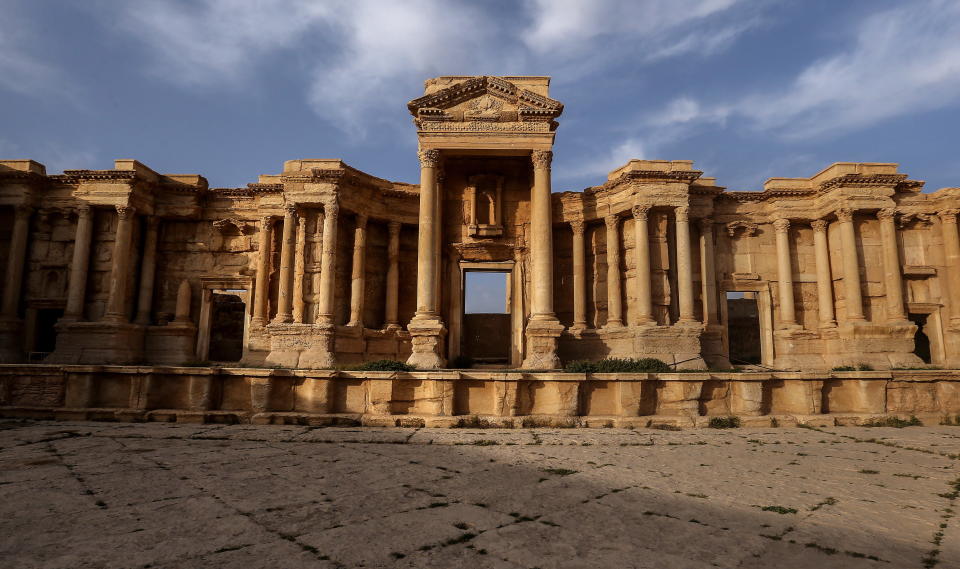 Islamic State militants reportedly staged executions&nbsp;at&nbsp;the Roman Theater.