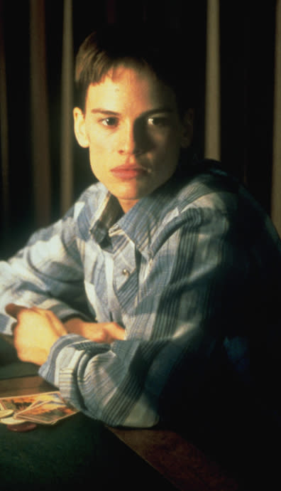 Hilary Swank in "Boys Don't Cry"