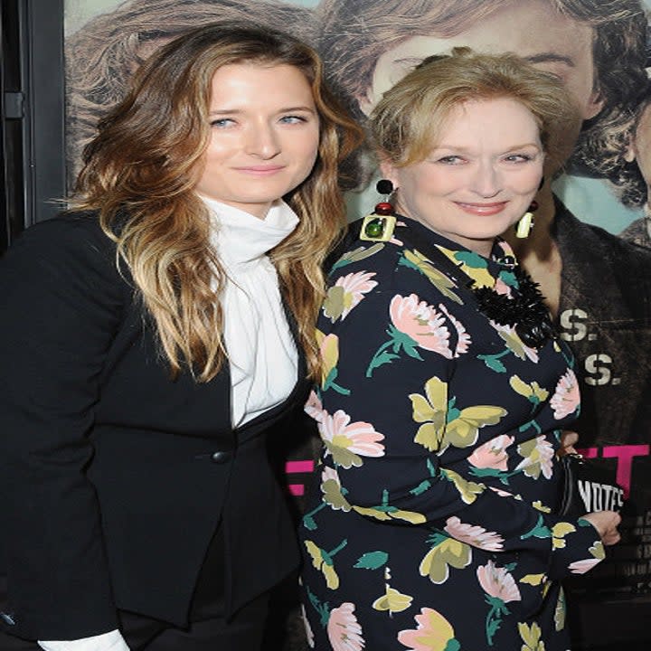 Grace Gummer and Meryl Streep