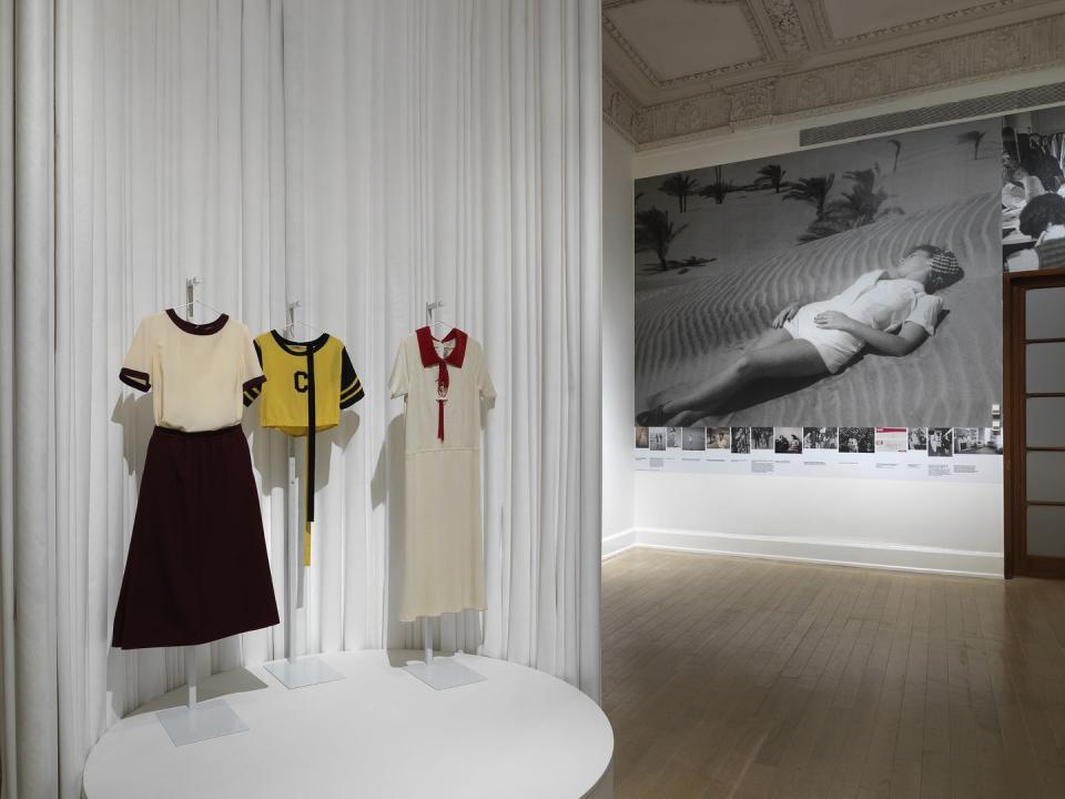 installation view of mood of the moment gaby aghion and the house of chloé at the jewish museum