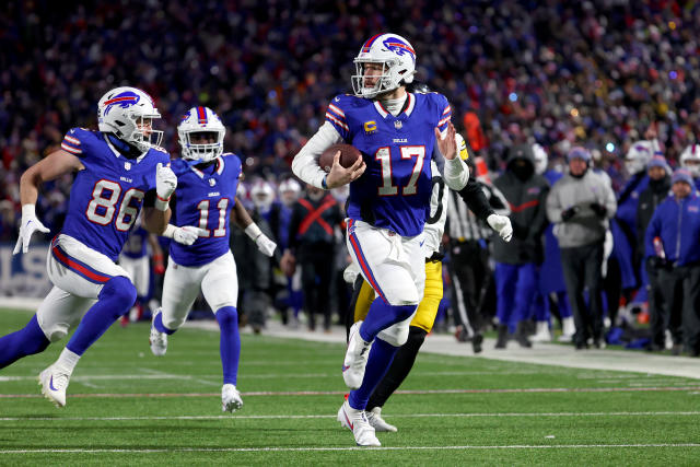 Josh Allen leads Bills past Steelers into showdown vs. Chiefs - Yahoo Sports