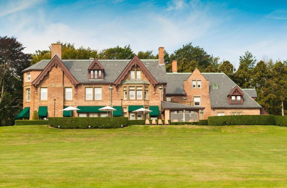 Ocean Lawn in Newport, a 6.7-acre estate on the Cliff Walk. Courtesy of Andrea Hansen