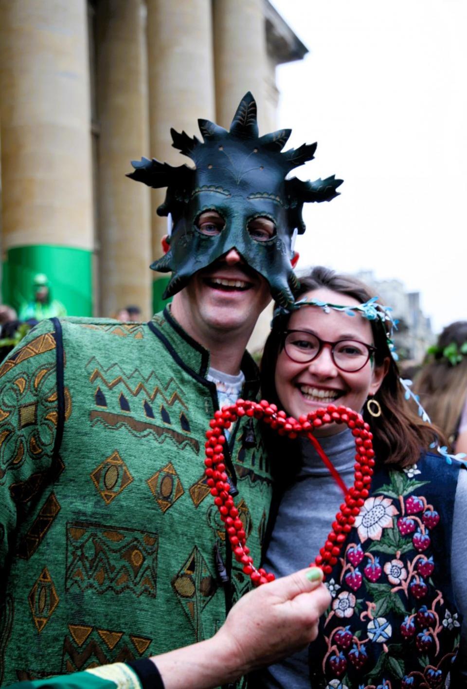 Oxford Mail: Oxford May Morning festivities, May 1, 2024. Picture by Tim Hughes