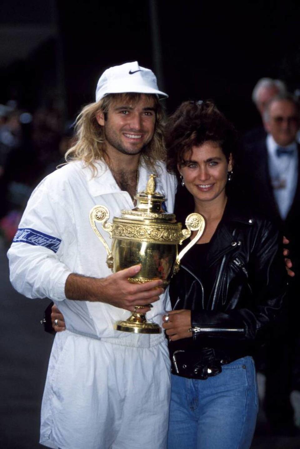 Andre Agassi war schon damals in Steffi Graf verknallt