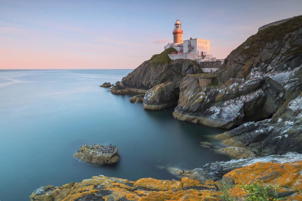 baily lighthouse, howth, county dublin, ireland