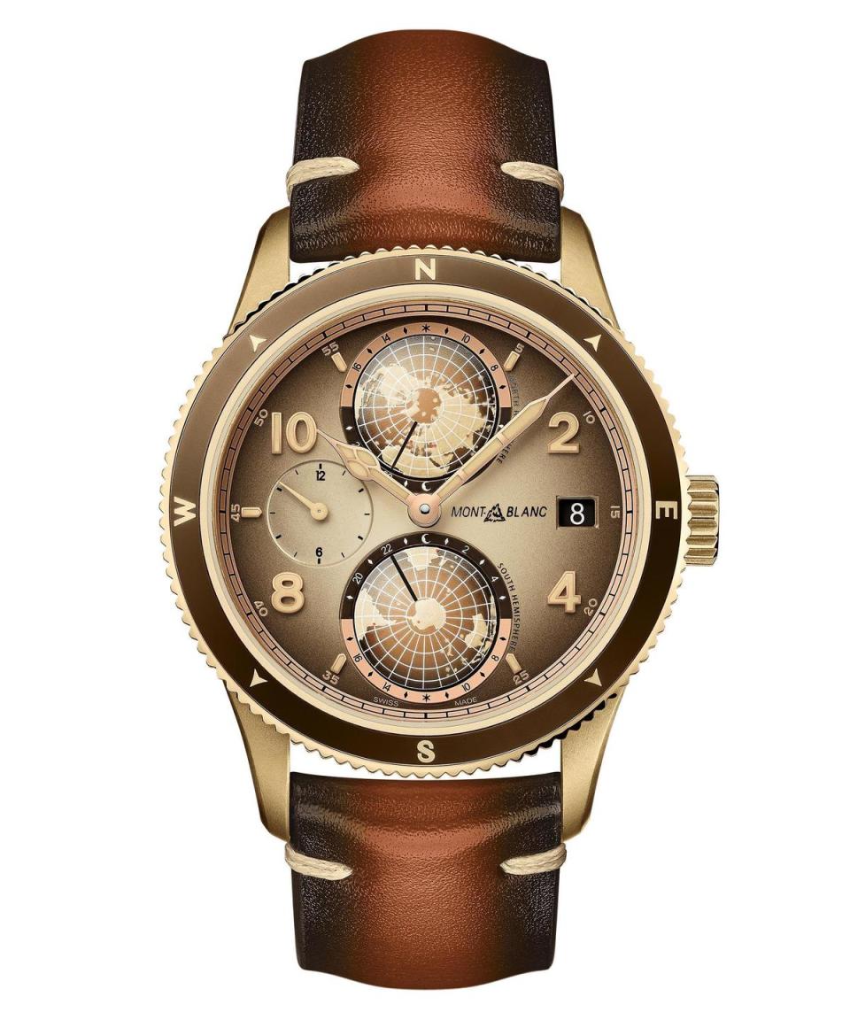 1858 Geosphere腕錶，限量1858只，建議售價約NT$205,800。