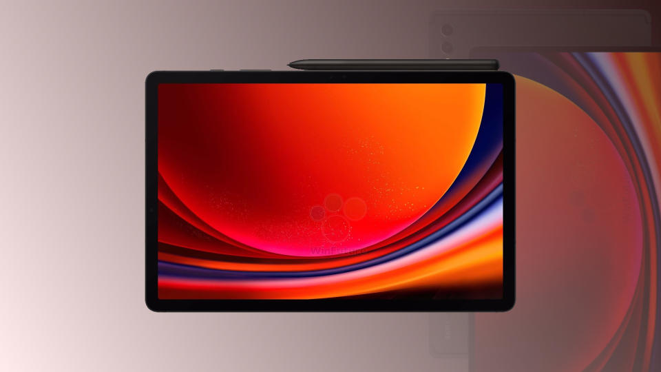 Samsung Galaxy Tab S9 render