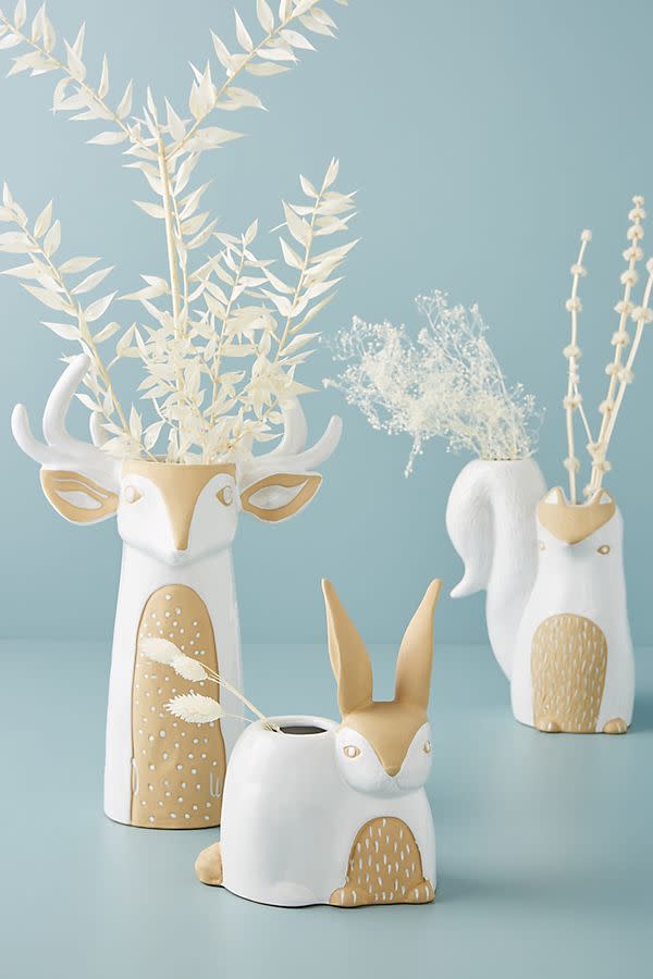 Woodland Creature Vase