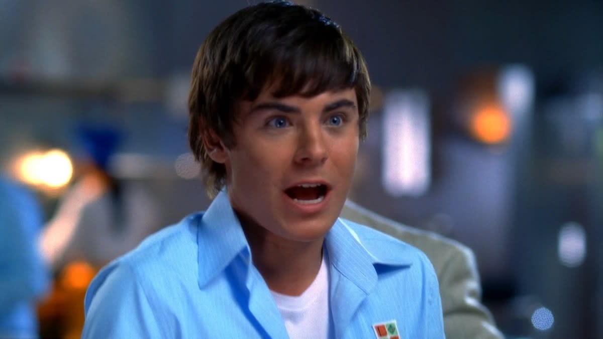 Zac Efron as Troy Bolton in "High School Musical 2"<p>Disney</p>