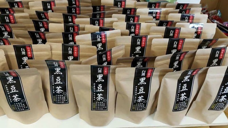 一條龍式生產的黑豆茶，品質把關有保障（圖片提供：後山好田）