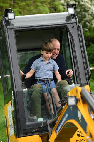 Daniel Leal - WPA Pool/Getty Images Prince Louis and Prince William