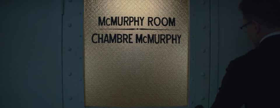 Owen and Annie briefly enter the McMurphy room in one of their dreams in Episode 9. (Photo: Netflix)