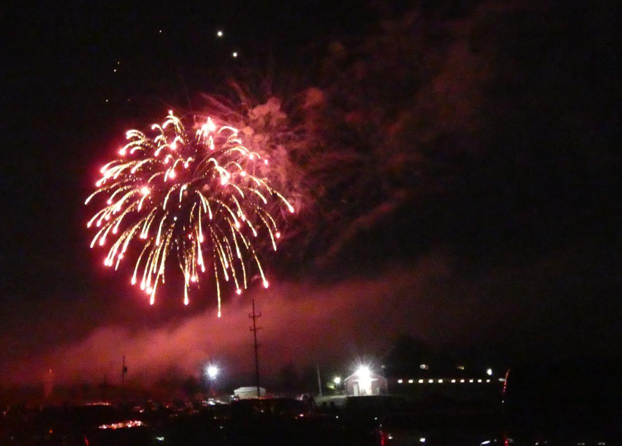 The Bucyrus Kiwanis Club's annual Fourth of July fireworks display for 2023 was enjoyed by hundreds of local residents on Monday, July 3, at the Crawford County Fairgrounds.