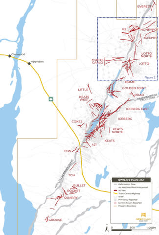 Figure 5. Grouse – Everest plan view map (Photo: Business Wire)