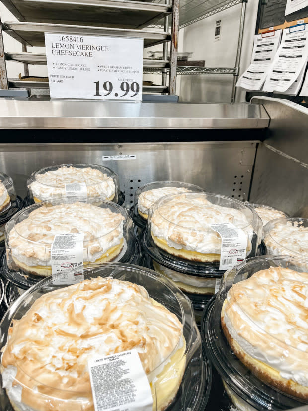 Lemon Meringue Cheesecakes at Costco<p>Courtesy of Jessica Wrubel</p>