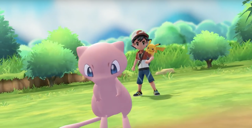 We already knew that the Switch's Pokemon: Let's Go Pikachu! and Pokemon: