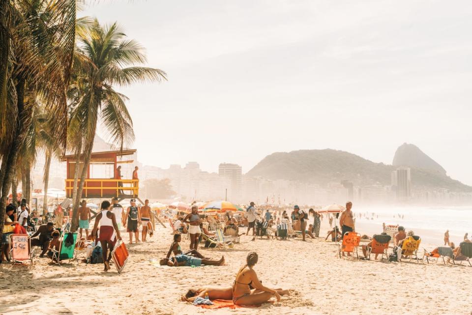Copacabana Beach is where to spot Rio’s bright young things (Getty)