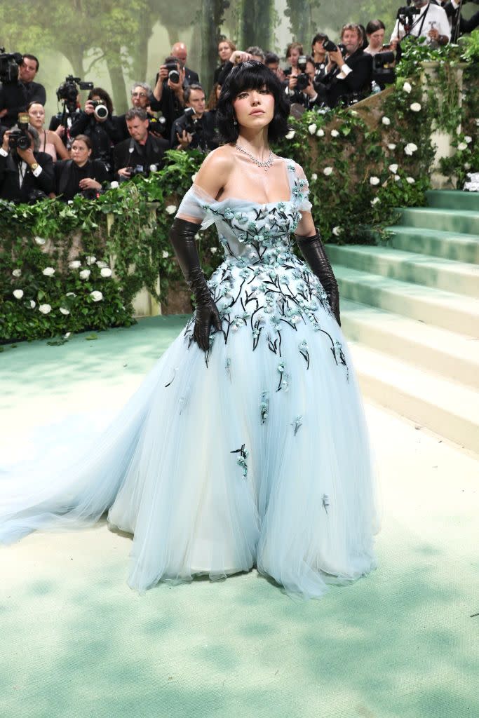 the 2024 met gala celebrating sleeping beauties reawakening fashion arrivals