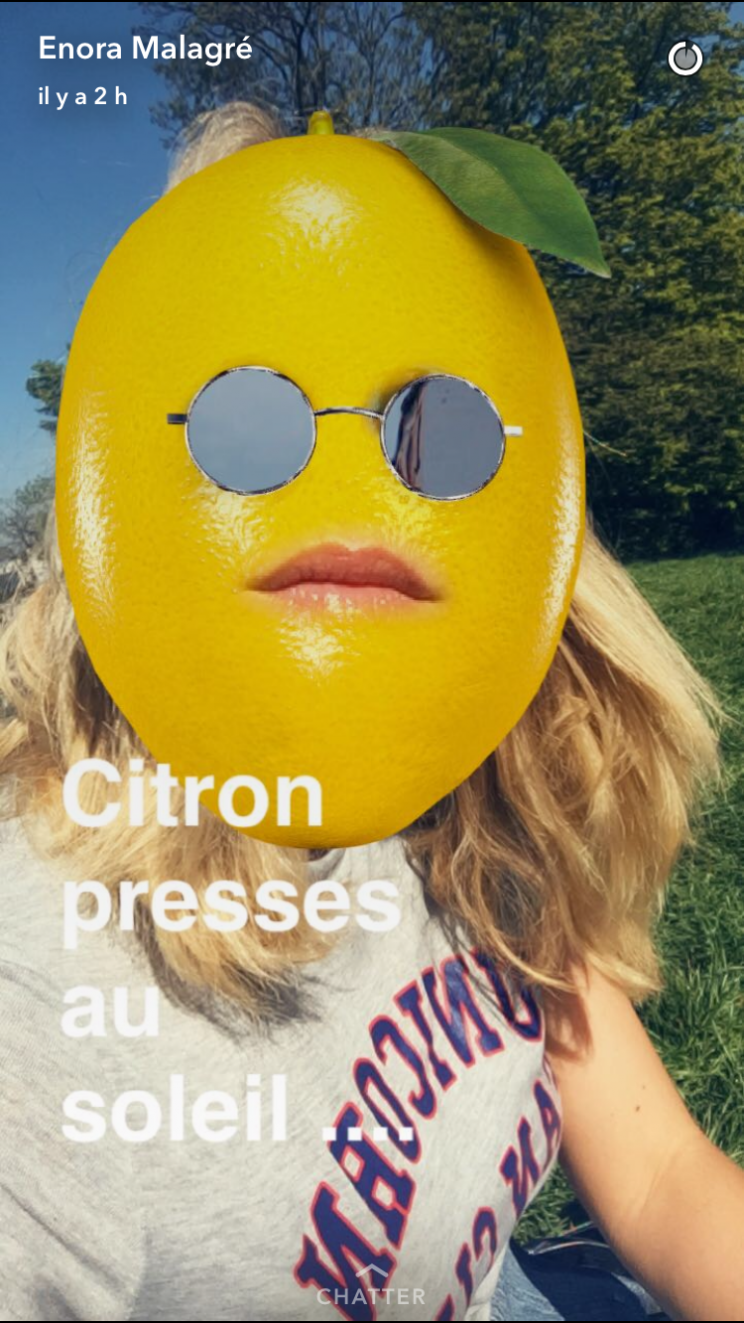 Le week-end des stars sur Snapchat