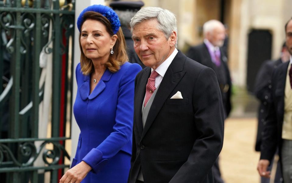 Michael and Carole Middleton founded Party Pieces - Andrew Milligan/PA Wire