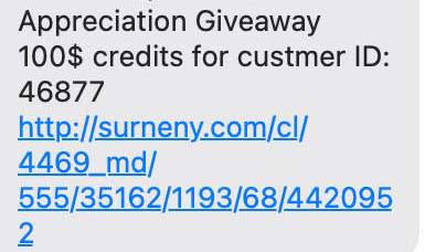 You’ve likely gotten a message pretending to be from Amazon, Costco, Wells Fargo, PayPal, Home Depot, or any number of others trying to get you to click on a link.