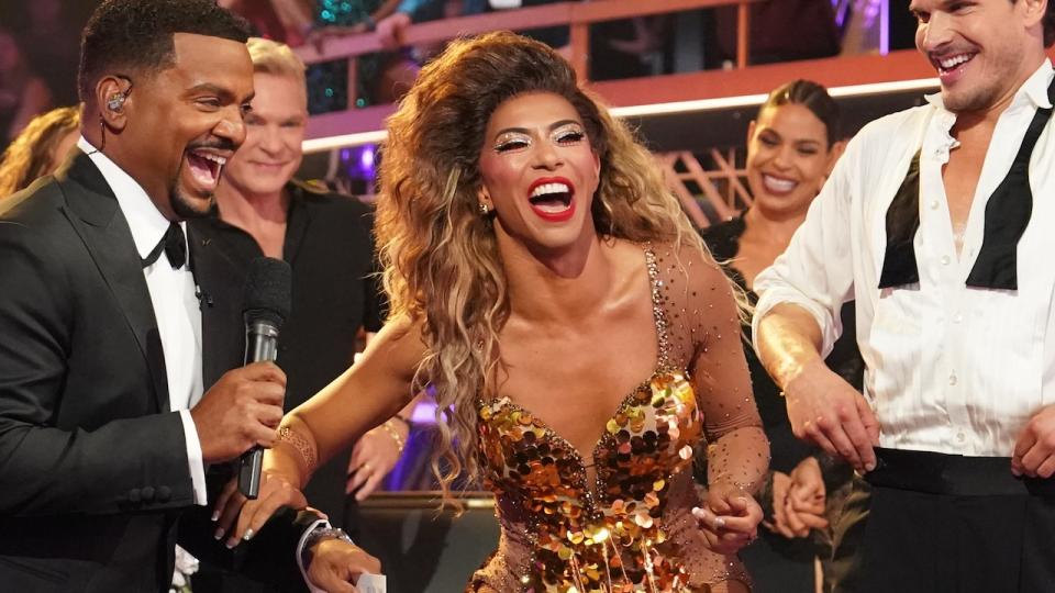 Shangela on Dancing With The Stars