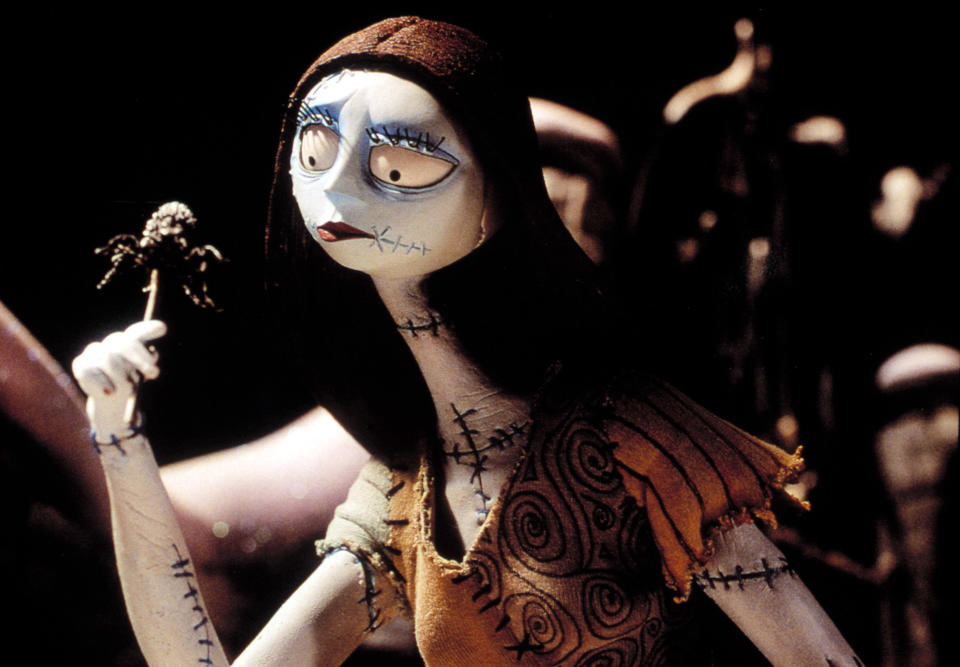 Sally, voiced by Catherine O’Hara, in <em>The Nightmare Before Christmas.</em> (Image: Disney/Buena Vista Pictures/Everett Collection)