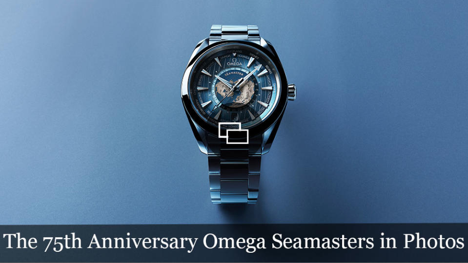 The 75th Anniversary Omega Seamasters in Photos