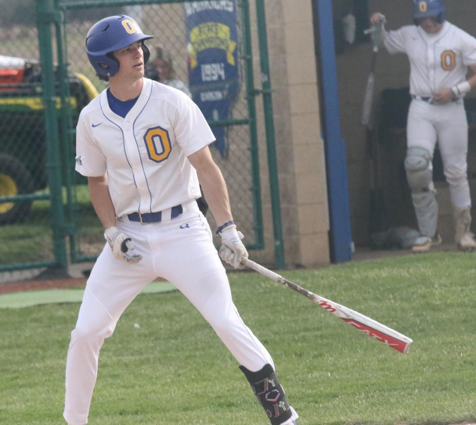Ontario's Carter Weaver has the Warriors at No. 2 in the Richland County Baseball Power Poll.
