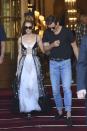 <p>The singer opted for a sheer, barely there corset dress by Alexander McQueen while out in Paris. <br></p>