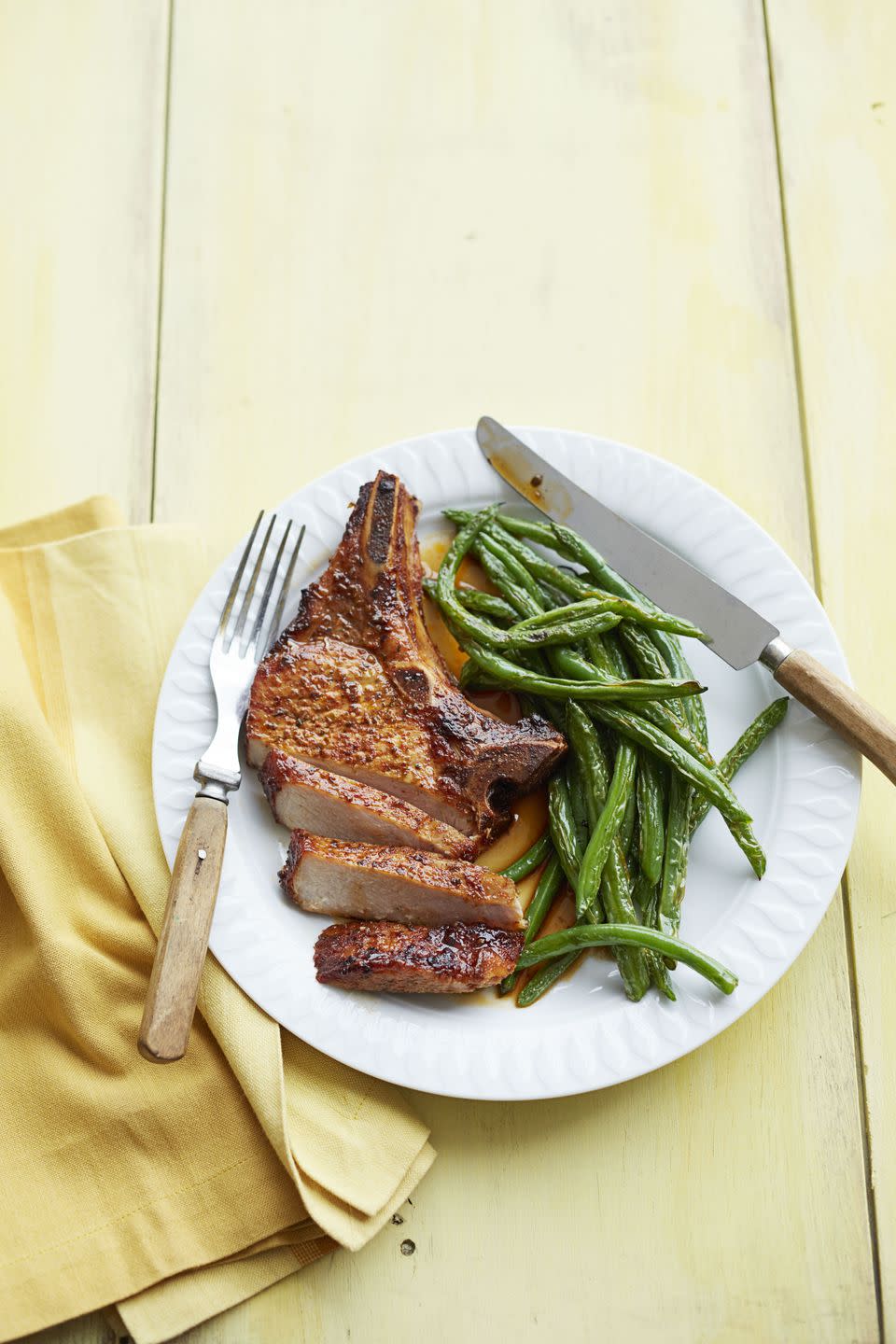 New Orleans Pork and Charred Beans