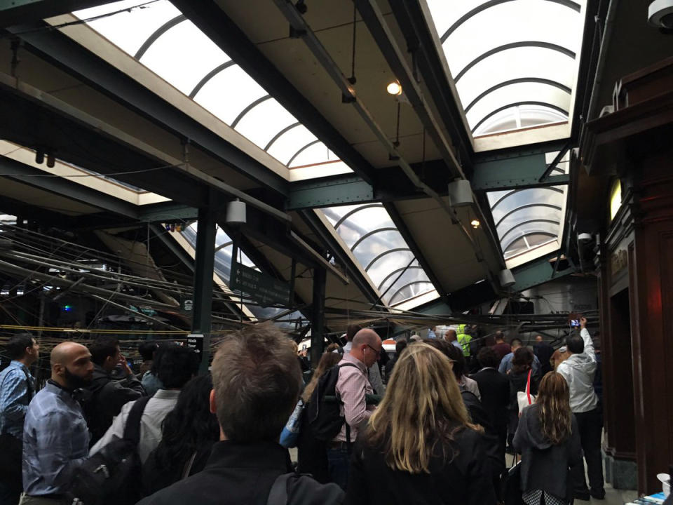 New Jersey Transit train crash in Hoboken