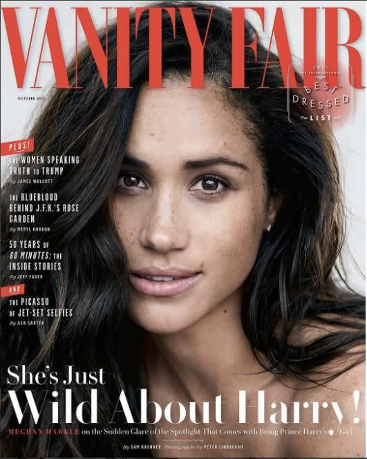 Meghan opened up in an unprecedented interview with Vanity Fair. Photo: Vanity Fair