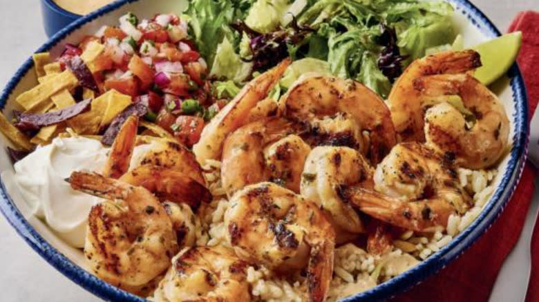 Southwest shrimp bowl