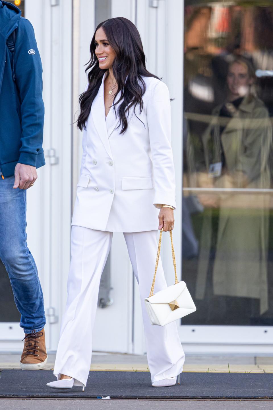 Meghan, Duchess of Sussex attends a reception of the 2020 Invictus Games in The Hague, the Netherlands in 2022.