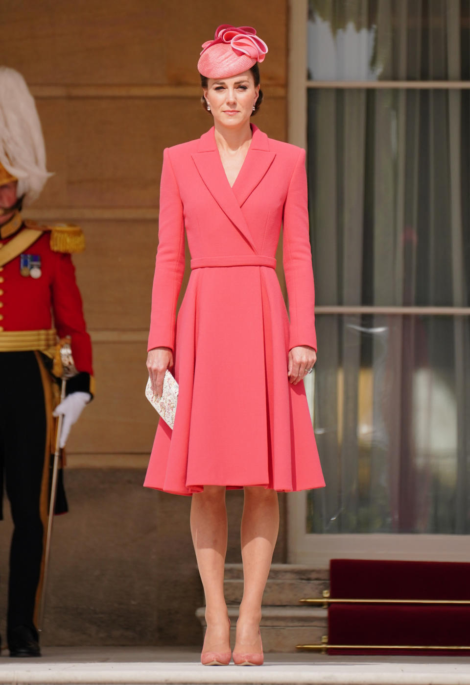 Duchess of Cambridge hosts Royal Garden Party at Buckingham Palace. (PA)