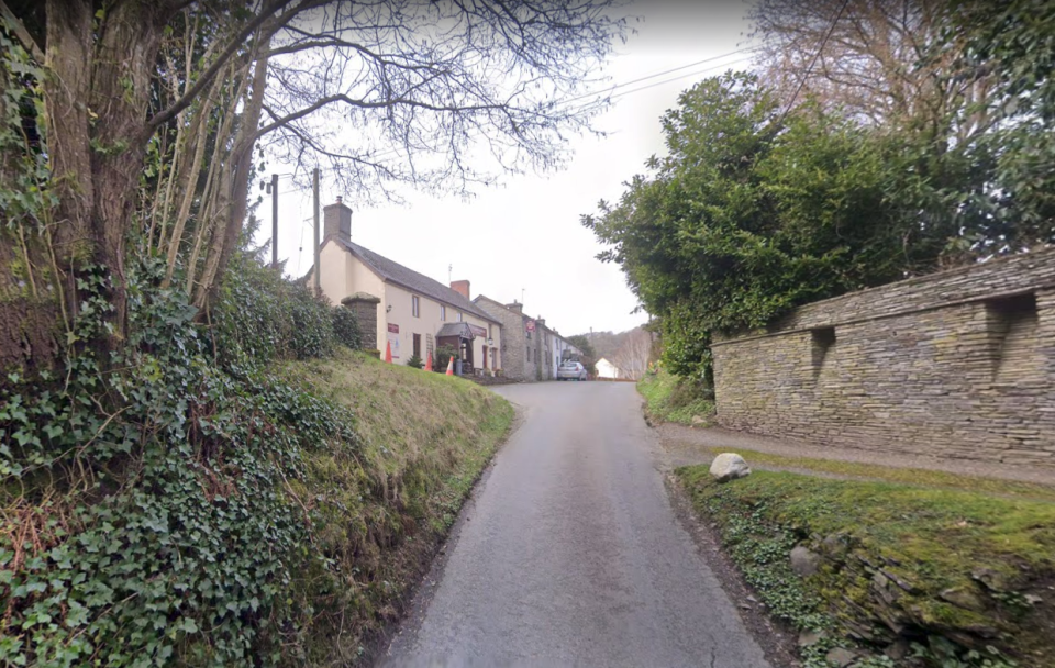 Donald Brett wishes to be buried near his home in Aberedw, near Builth Wells (not pictured). (Google)